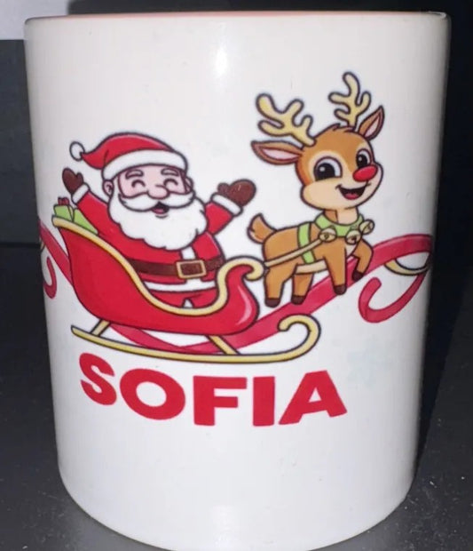 🎄 PERSONALISED CHRISTMAS CUPS – £10.99 EACH 🎄