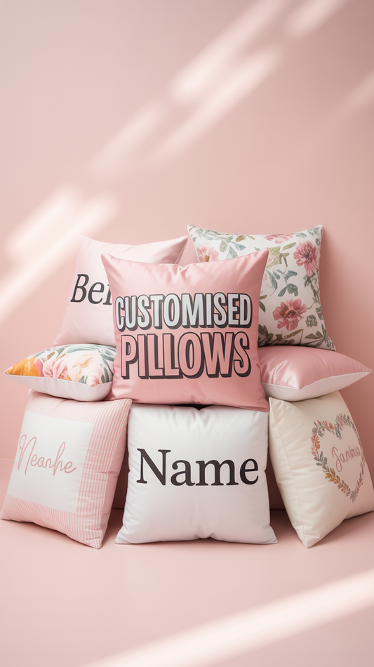 Customised Sublimation Pillow Covers – Made Just for You!
