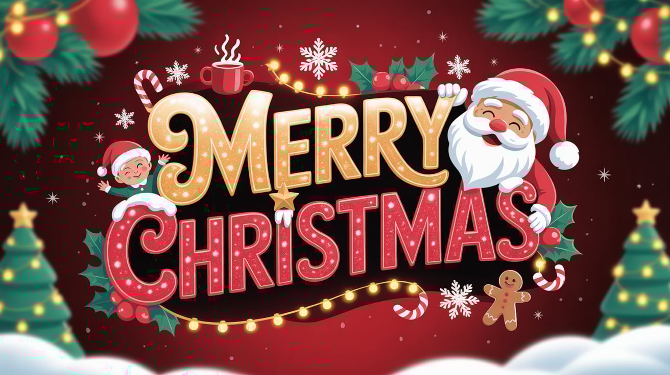 BLUE or PINK Merry Christmas Mug Treat